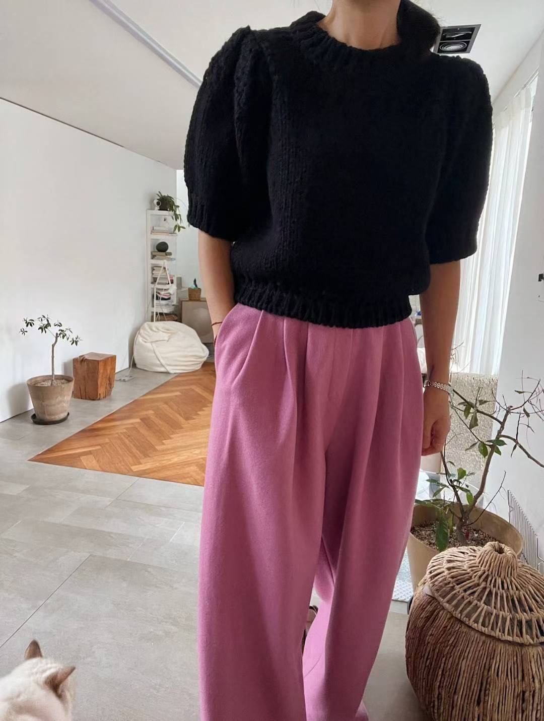 LAGRASS東大門實拍女士新品人氣時尚休閑26春夏熱賣針織衫LAGRASS針織衫圖色3