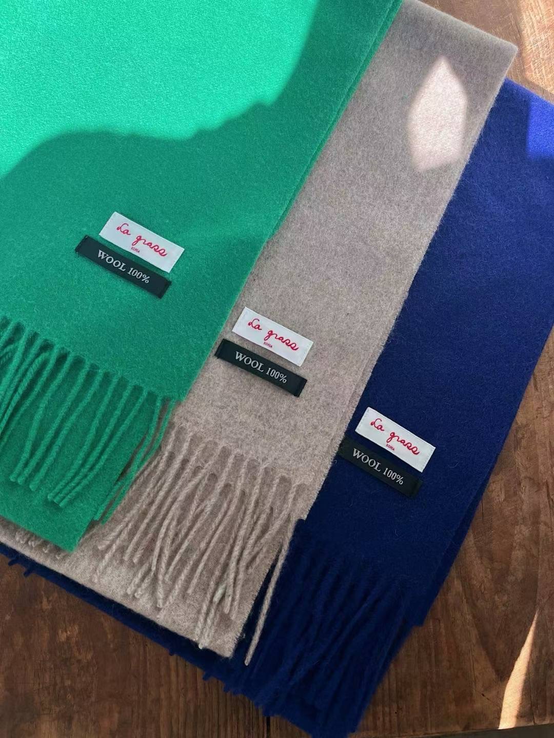 LAGRASS東大門直郵女士新款職業熱賣時尚圍巾披肩羊毛圍巾LAGRASS圍巾/披肩