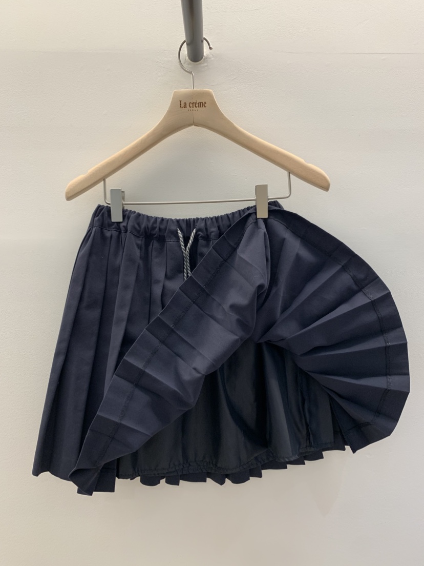 LA CREME韓國代購女裝新品休閑26春夏真品熱賣時尚短裙百褶LA CREME短裙