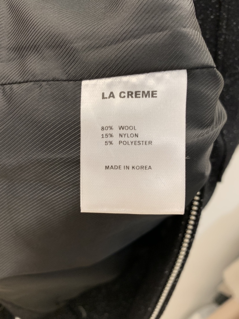 LA CREME東大門實拍女裝新品真品26春夏休閑熱賣夾克拉鏈LA CREME夾克