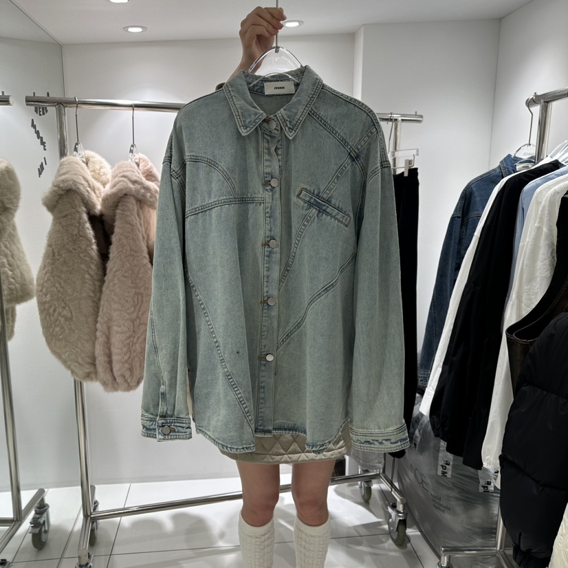 JENNIE韓國代購女裝新款真品人氣推薦休閑職業襯衫蕾絲衫JENNIE/VENEFIT襯衫/蕾絲衫圖色2