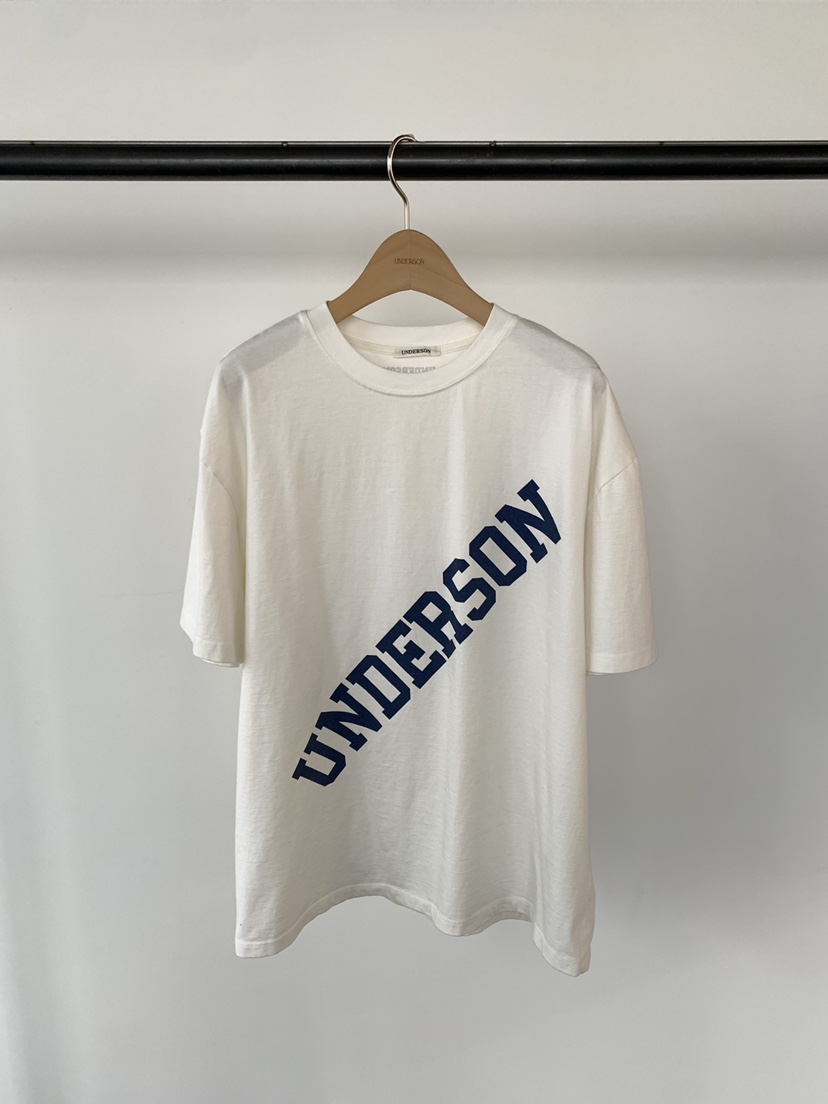 UNDERSON韓國直郵女士新款推薦26春夏人氣熱賣職業真品T恤UNDERSONT恤圖色1