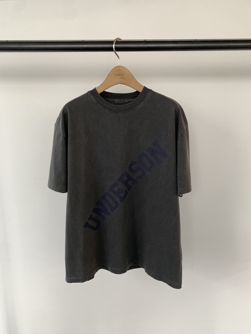 UNDERSON韓國直郵女士新款推薦26春夏人氣熱賣職業真品T恤UNDERSONT恤圖色2