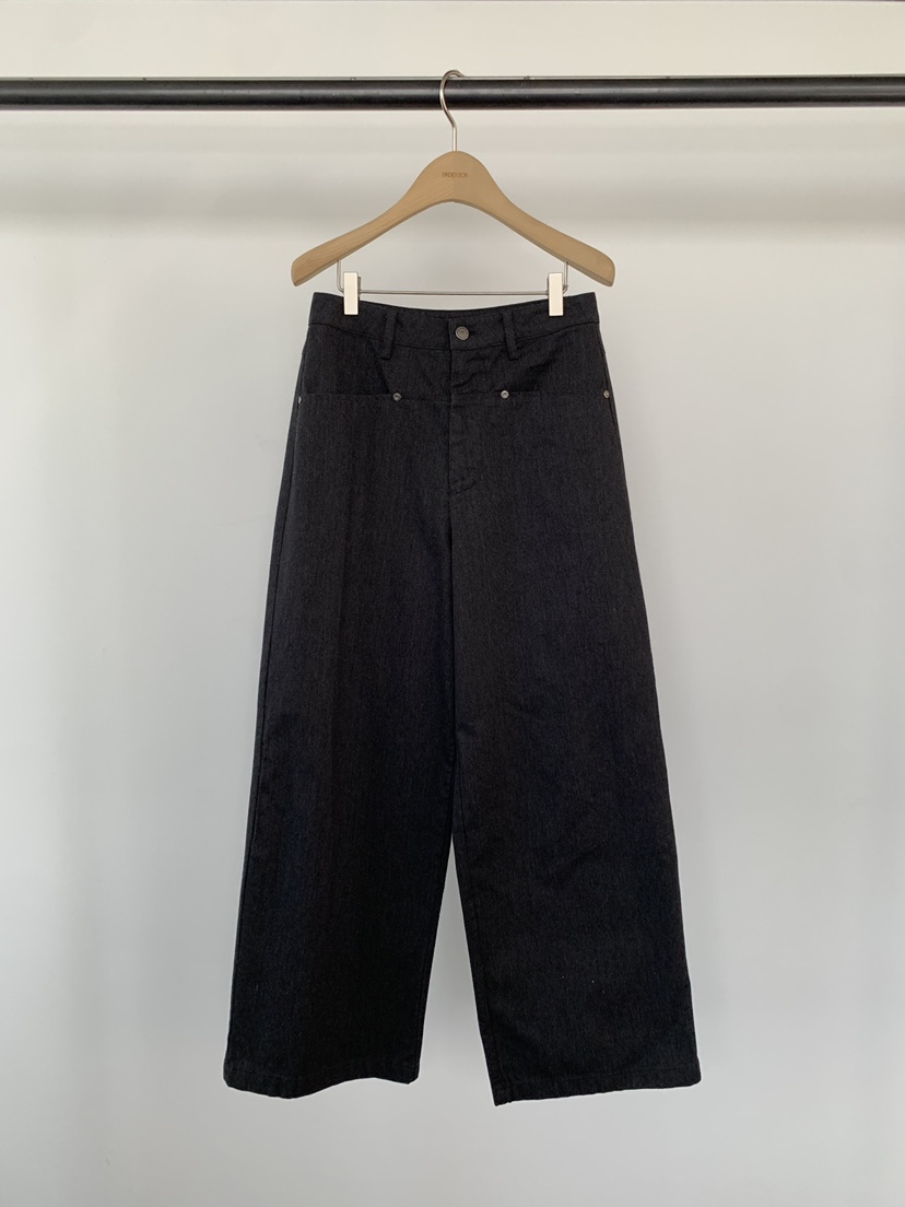 UNDERSON東大門代購女士新款人氣真品職業休閑26春夏休閑褲UNDERSON休閑褲圖色2