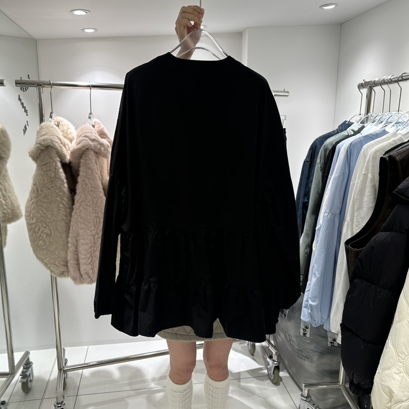 JENNIE東大門直郵女裝新款真品休閑推薦26春夏襯衫蕾絲衫JENNIE/VENEFIT襯衫/蕾絲衫