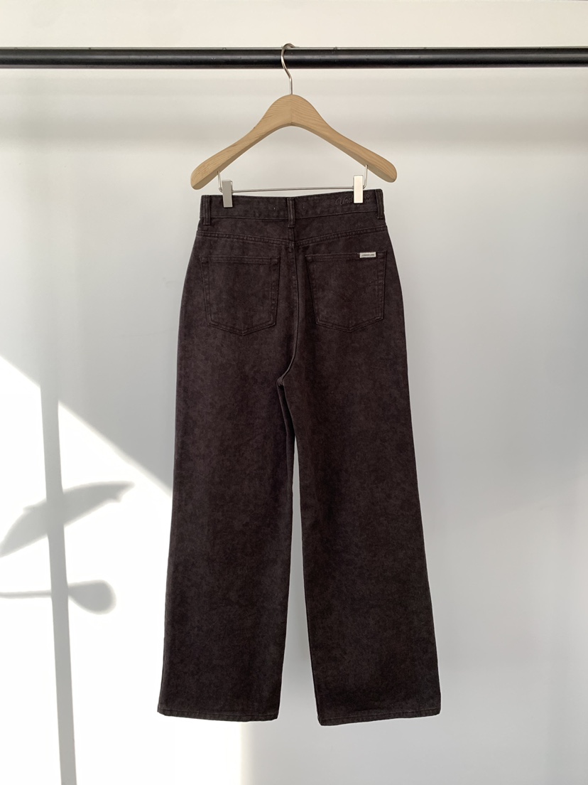 UNDERSON東大門直郵女士新款推薦休閑職業人氣休閑褲水洗UNDERSON休閑褲