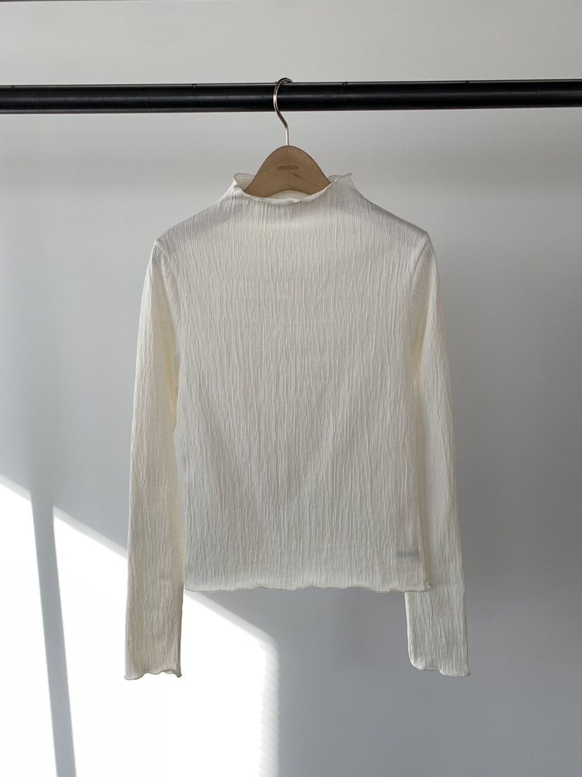 UNDERSON東大門直郵女裝新品推薦休閑真品職業熱賣長袖T恤UNDERSON長袖T恤圖色1