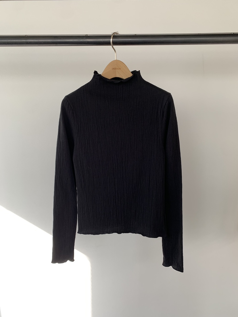 UNDERSON東大門直郵女裝新品推薦休閑真品職業熱賣長袖T恤UNDERSON長袖T恤圖色3