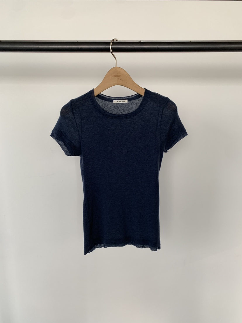 UNDERSON東大門實拍女士新款26春夏職業熱賣推薦人氣休閑T恤UNDERSONT恤圖色2