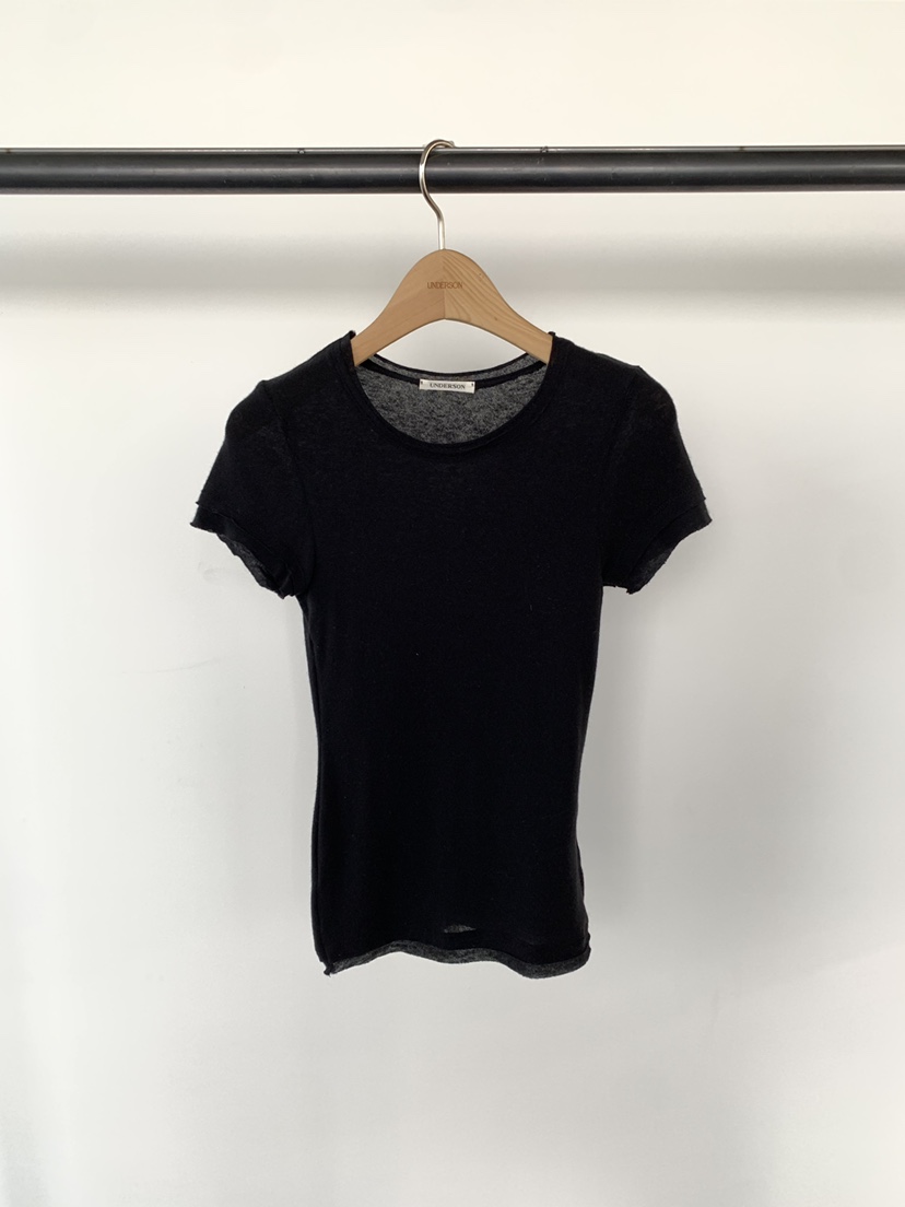 UNDERSON東大門實拍女士新款26春夏職業熱賣推薦人氣休閑T恤UNDERSONT恤圖色4