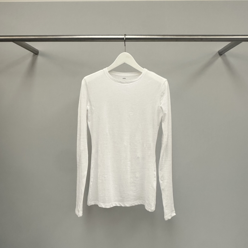 WATER/RIVER韓國直郵女裝新品真品人氣推薦熱賣長袖T恤透視WATER/RIVER長袖T恤圖色1