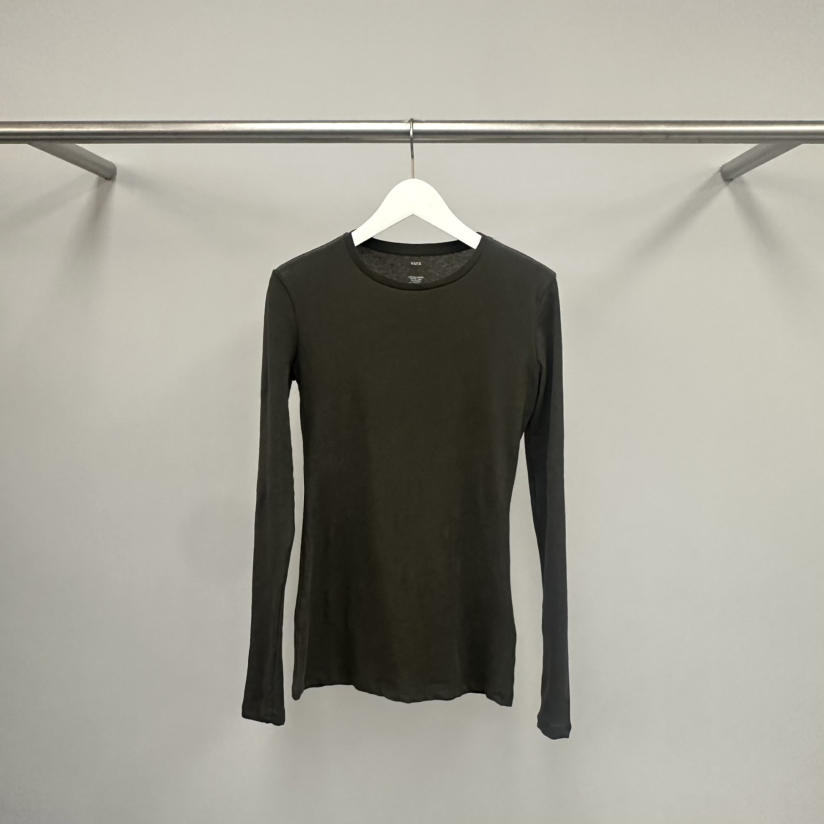 WATER/RIVER韓國直郵女裝新品真品人氣推薦熱賣長袖T恤透視WATER/RIVER長袖T恤圖色2墨綠