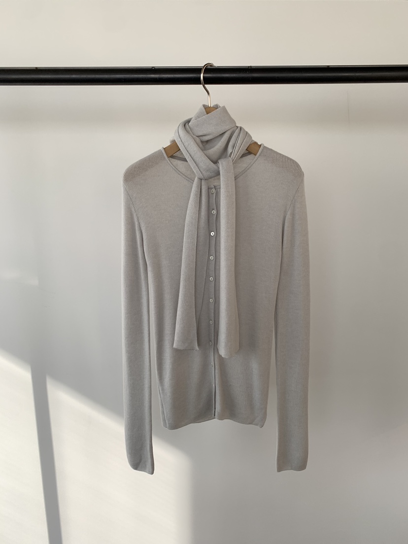 UNDERSON東大門代購女士新款真品職業熱賣時尚針織衫圍巾UNDERSON針織衫圖色3