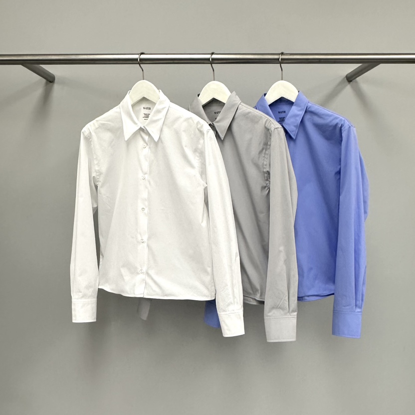 WATER/RIVER東大門代購女士新品熱賣真品人氣襯衫蕾絲衫棉WATER/RIVER襯衫/蕾絲衫