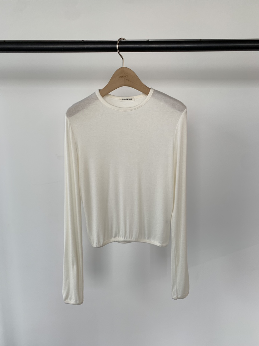 UNDERSON東大門直郵女裝新品熱賣真品時尚人氣26春夏長袖T恤UNDERSON長袖T恤圖色1