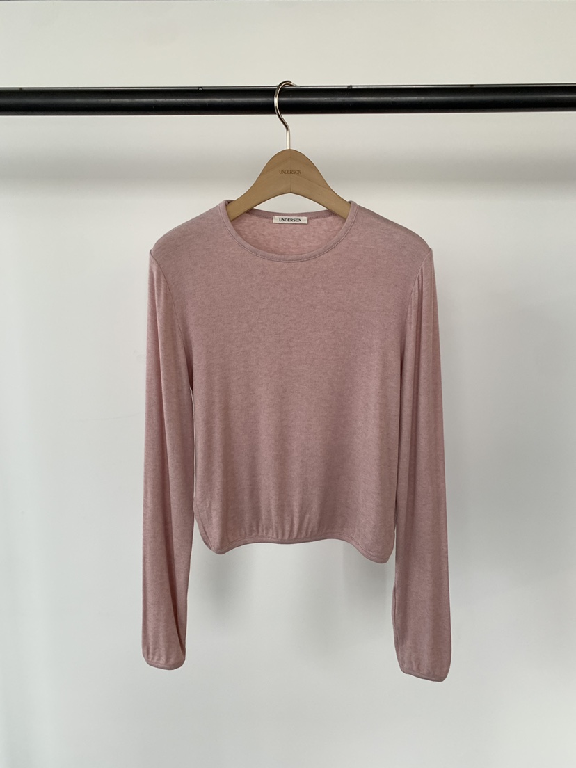 UNDERSON東大門直郵女裝新品熱賣真品時尚人氣26春夏長袖T恤UNDERSON長袖T恤圖色2