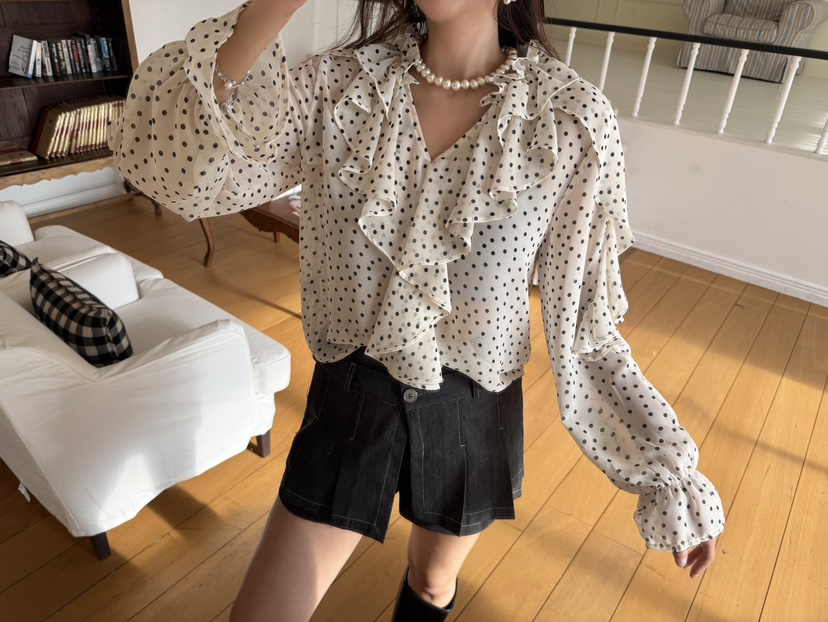 MOSMOS東大門直郵女士新款時尚真品推薦休閑熱賣襯衫蕾絲衫MOSMOS襯衫/蕾絲衫