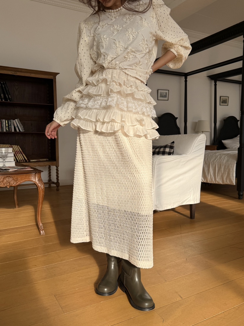 MOSMOS東大門實拍女士新款熱賣真品時尚推薦人氣職業長裙MOSMOS長裙