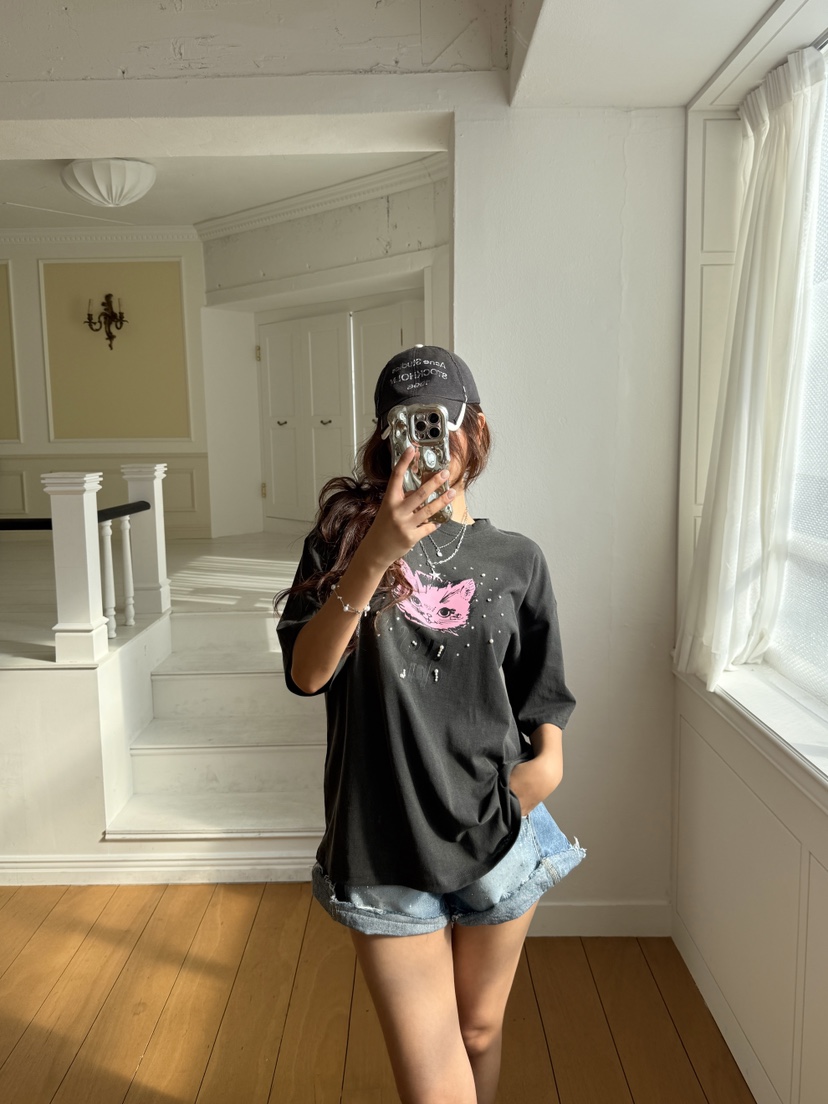 MOSMOS東大門實拍女裝新品推薦熱賣休閑時尚人氣26春夏T恤MOSMOST恤