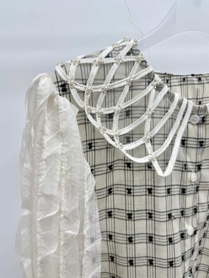 MOSMOS韓國代購女士新品推薦人氣職業時尚真品襯衫蕾絲衫MOSMOS襯衫/蕾絲衫