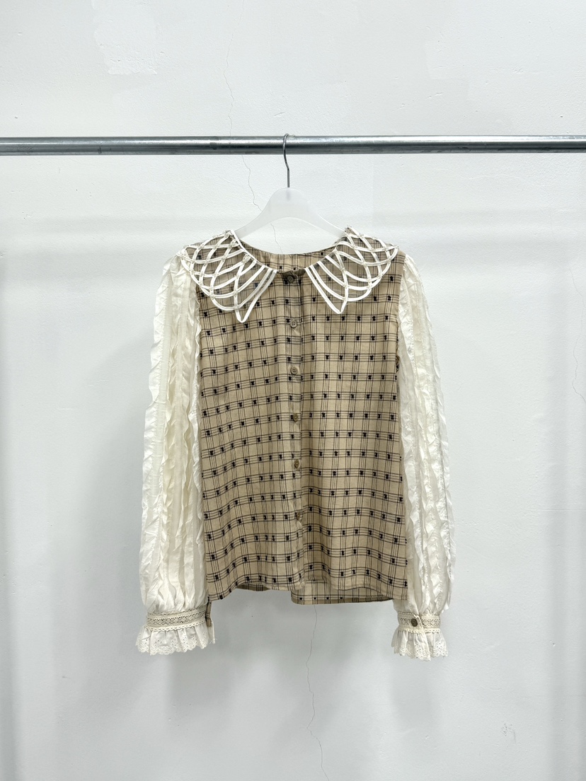 MOSMOS韓國代購女士新品推薦人氣職業時尚真品襯衫蕾絲衫MOSMOS襯衫/蕾絲衫圖色2