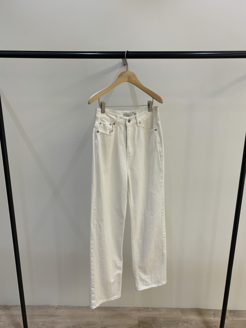 NOUVEAU韓國直郵女裝新品推薦人氣時尚熱賣休閑26春夏牛仔褲NOUVEAU牛仔褲圖色1