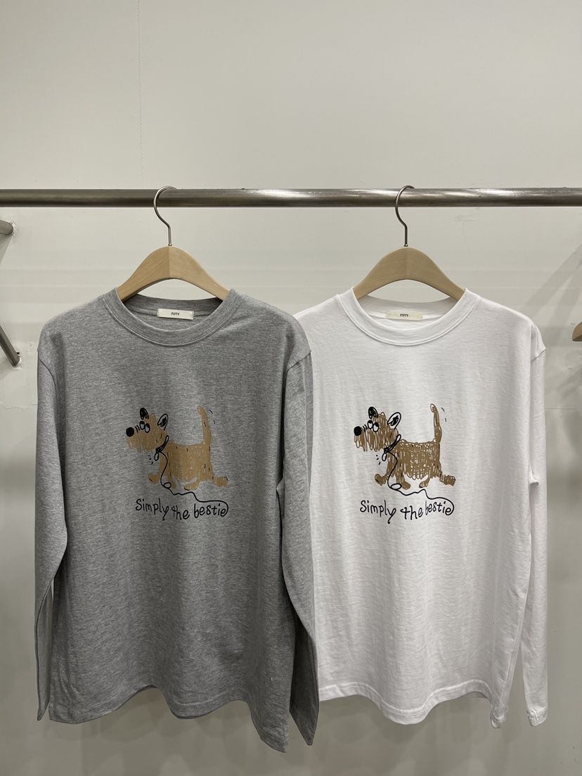 FIFTY東大門實拍女裝新款休閑職業人氣熱賣26春夏長袖T恤FIFTY長袖T恤