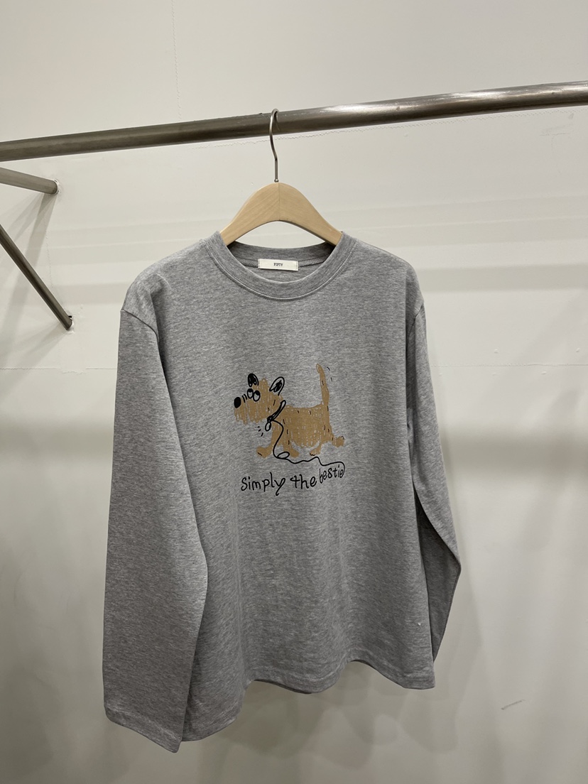 FIFTY東大門實拍女裝新款休閑職業人氣熱賣26春夏長袖T恤FIFTY長袖T恤圖色2