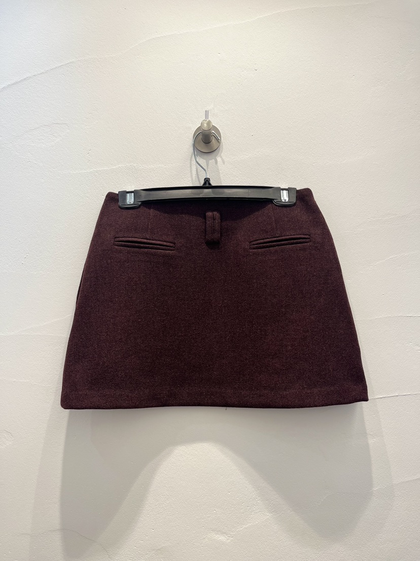 BROWN PAPER-S韓國代購女裝新品職業26春夏人氣短裙羊毛BROWN PAPER-S短裙