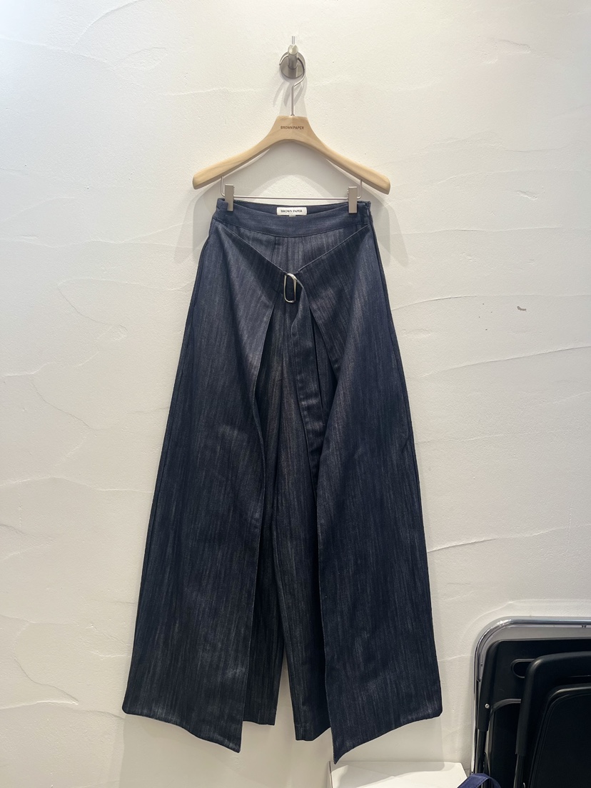 BROWN PAPER-S韓國直郵女裝新款人氣休閑26春夏真品牛仔褲BROWN PAPER-S牛仔褲圖色1