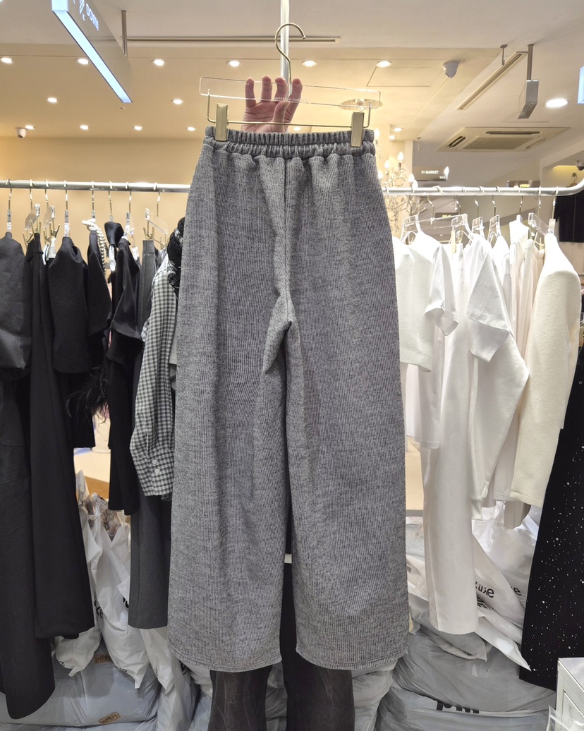 WORK SHOP東大門實拍女裝新款推薦時尚26春夏人氣休閑褲Work_shop休閑褲