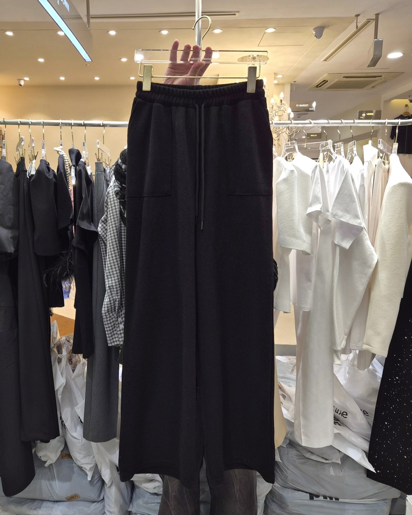 WORK SHOP東大門實拍女裝新款推薦時尚26春夏人氣休閑褲Work_shop休閑褲圖色2