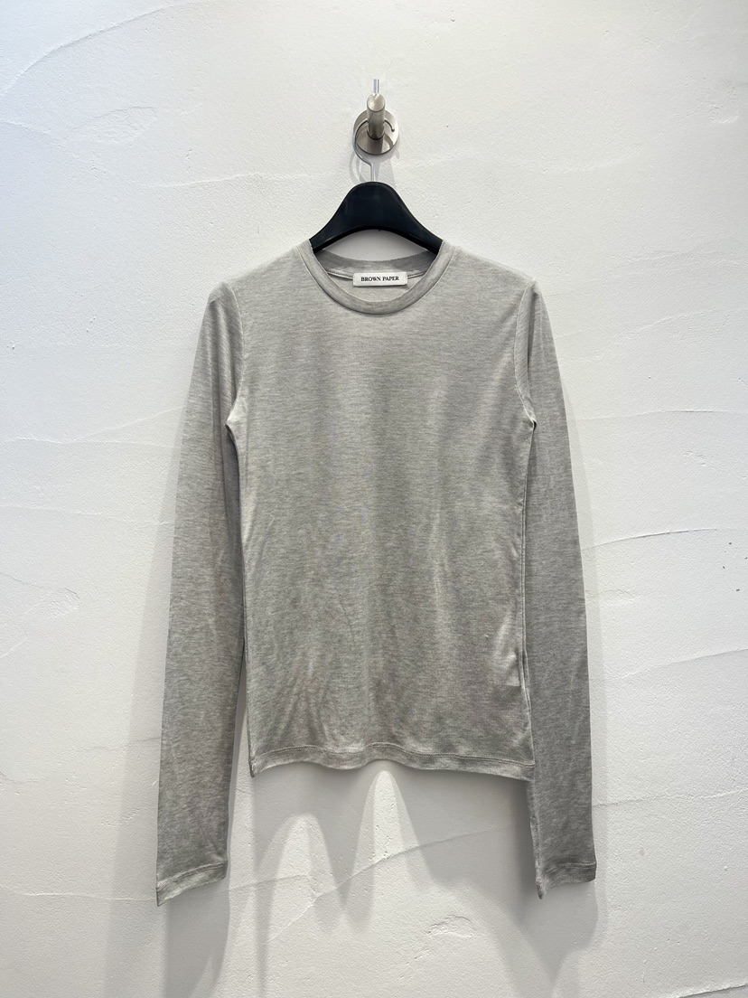 BROWN PAPER-S韓國直郵女裝新品熱賣26春夏推薦長袖T恤BROWN PAPER-S長袖T恤圖色4