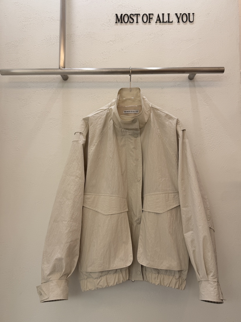 MOST OF ALL U韓國直郵女裝新款時尚推薦26春夏休閑夾克MOST OF ALL U夾克圖色1
