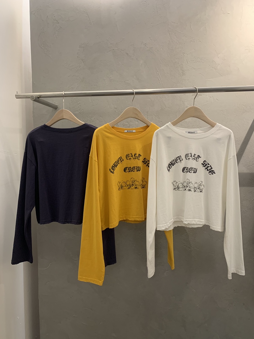 MOSAIC東大門實拍女士新品休閑推薦26春夏人氣熱賣長袖T恤MOSAIC長袖T恤