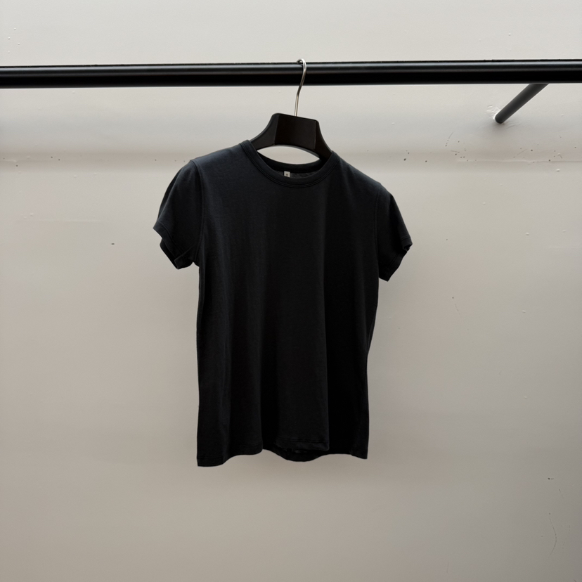 ID韓國代購女裝新品熱賣26春夏真品人氣職業休閑推薦時尚T恤IDT恤圖色4墨色