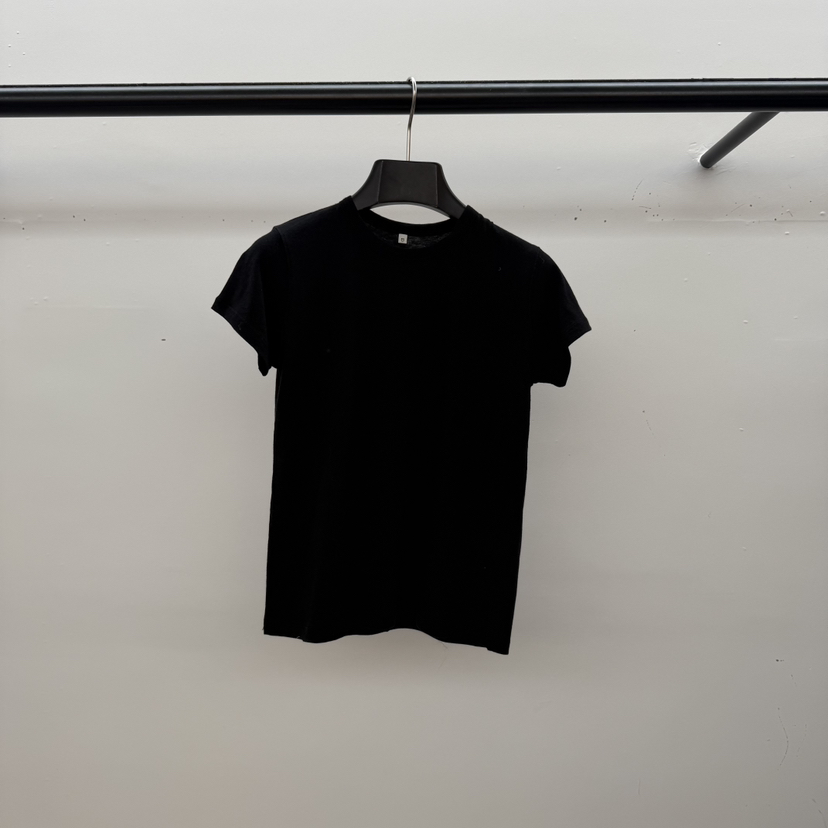 ID韓國代購女裝新品熱賣26春夏真品人氣職業休閑推薦時尚T恤IDT恤圖色5黑色