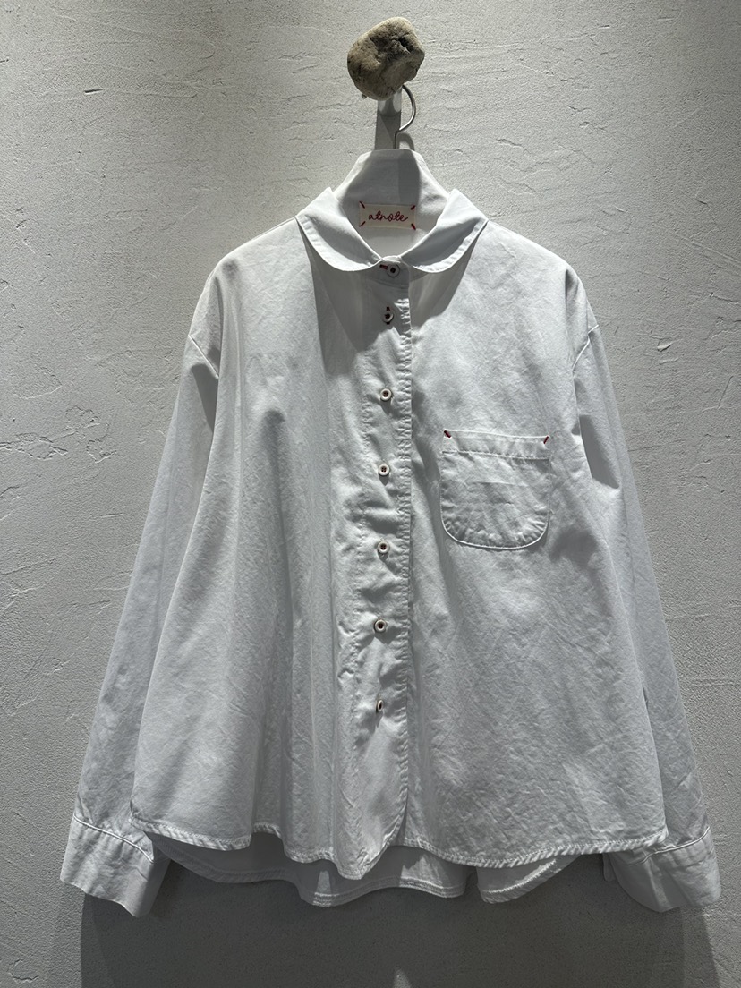 AT NOTE韓國代購女士新品職業時尚休閑真品襯衫蕾絲衫圓領AT NOTE襯衫/蕾絲衫圖色1