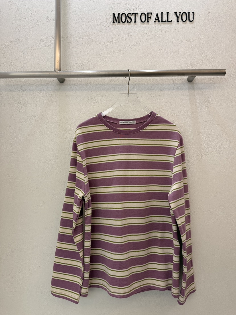 MOST OF ALL U東大門實拍女士新品人氣推薦時尚長袖T恤MOST OF ALL U長袖T恤圖色4