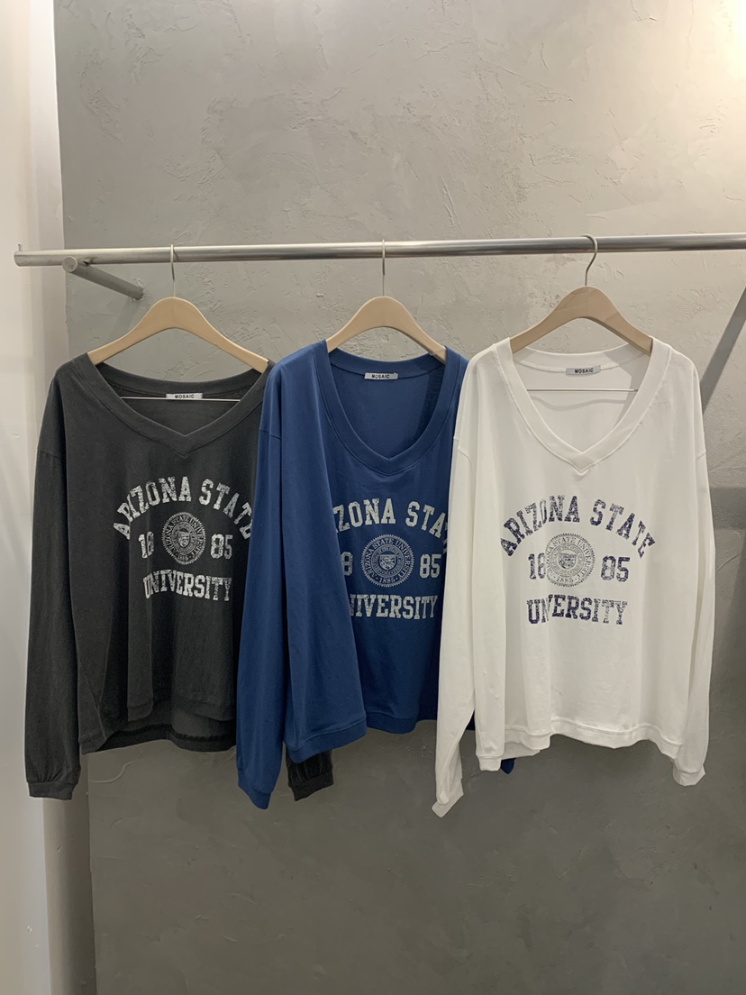 MOSAIC東大門實拍女士新品真品人氣推薦職業熱賣時尚長袖T恤MOSAIC長袖T恤