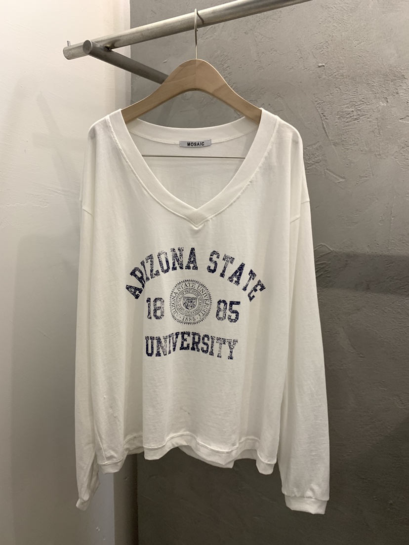 MOSAIC東大門實拍女士新品真品人氣推薦職業熱賣時尚長袖T恤MOSAIC長袖T恤圖色1