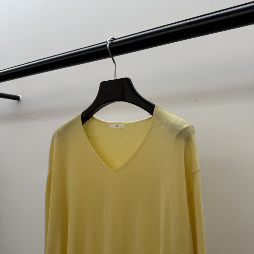 ID東大門實拍女裝新款休閑人氣真品推薦熱賣26春夏針織衫V領ID針織衫