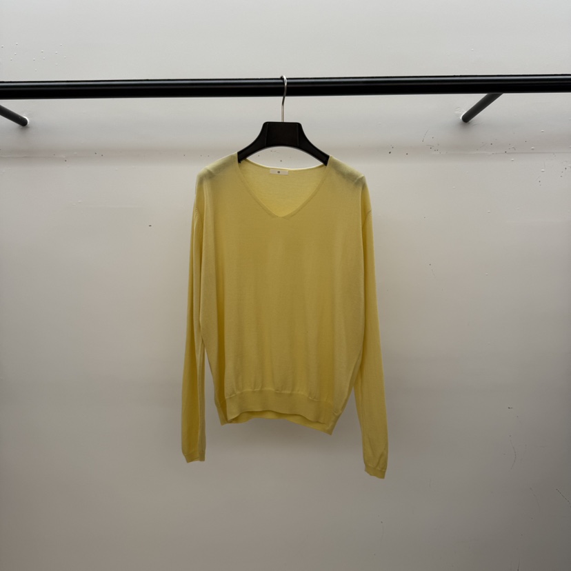 ID東大門實拍女裝新款休閑人氣真品推薦熱賣26春夏針織衫V領ID針織衫圖色1