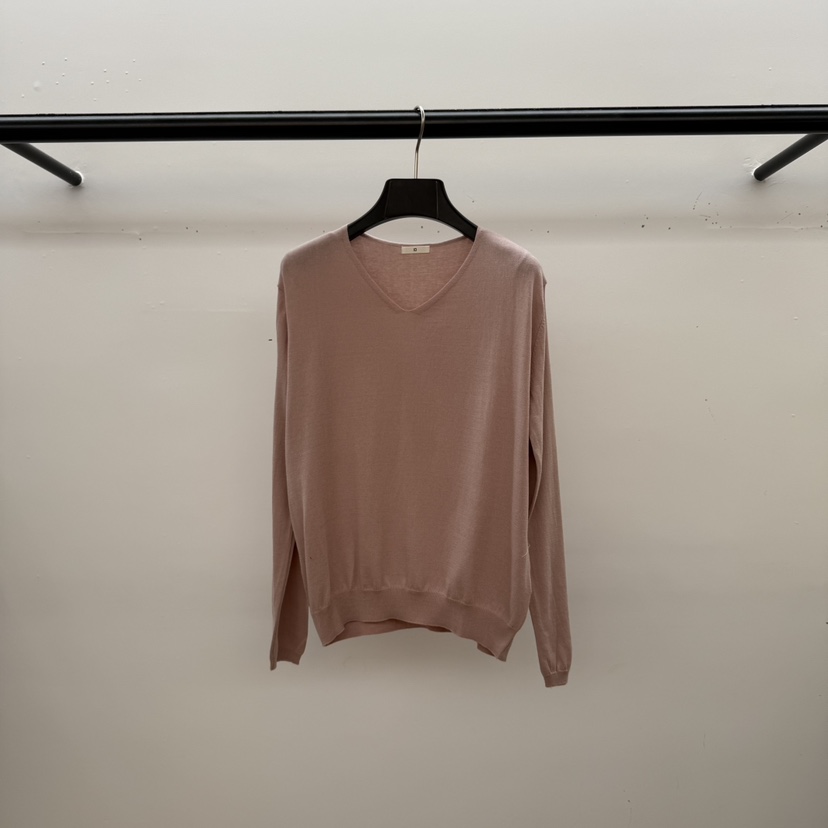 ID東大門實拍女裝新款休閑人氣真品推薦熱賣26春夏針織衫V領ID針織衫圖色2