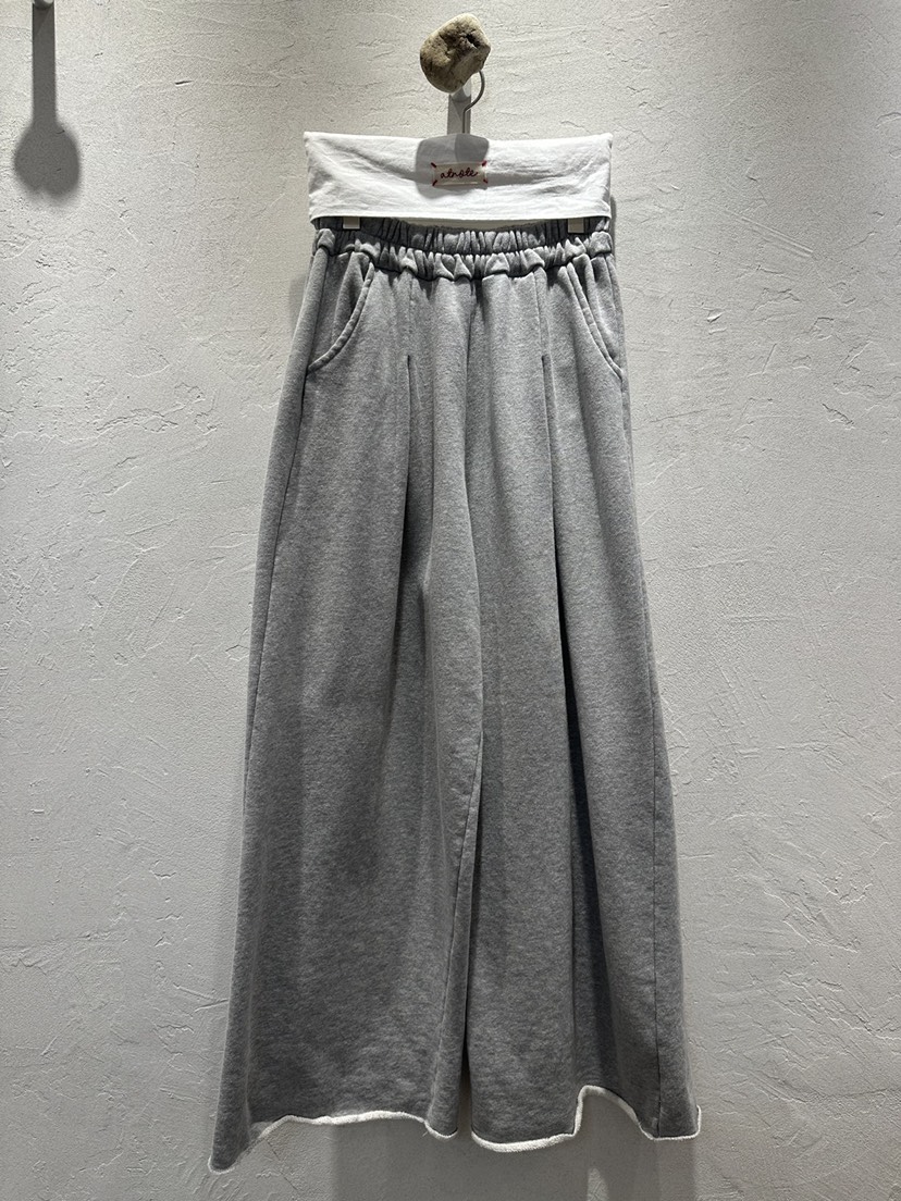 AT NOTE東大門代購女裝新品休閑26春夏職業休閑褲闊腿褲AT NOTE休閑褲圖色2