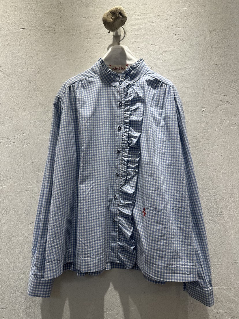 AT NOTE韓國代購女裝新品休閑職業時尚真品26春夏襯衫蕾絲衫AT NOTE襯衫/蕾絲衫圖色2