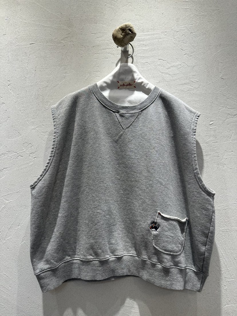 AT NOTE東大門直郵女裝新品時尚職業休閑吊帶背心口袋刺繡AT NOTE吊帶/背心圖色2