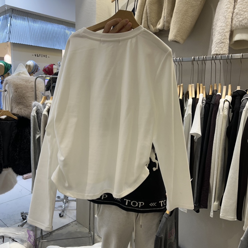 HIPTIQUE東大門直郵女裝新款人氣推薦26春季休閑時尚長袖T恤HIPTIQUE長袖T恤