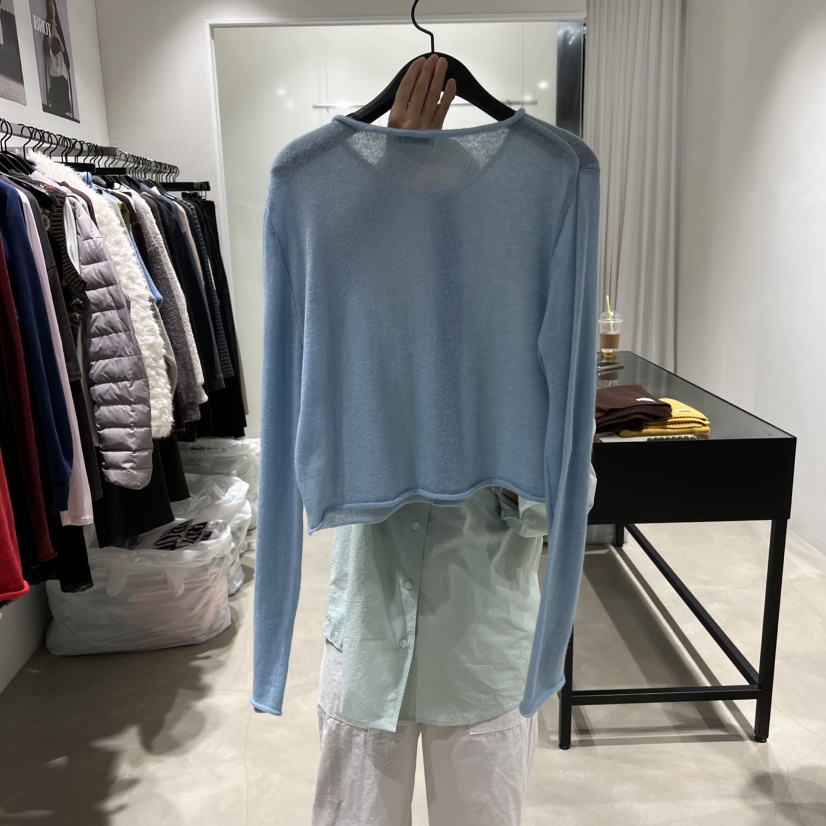 BROT東大門實拍女裝新品26春季休閑熱賣針織衫羊駝毛開衫BROT針織衫