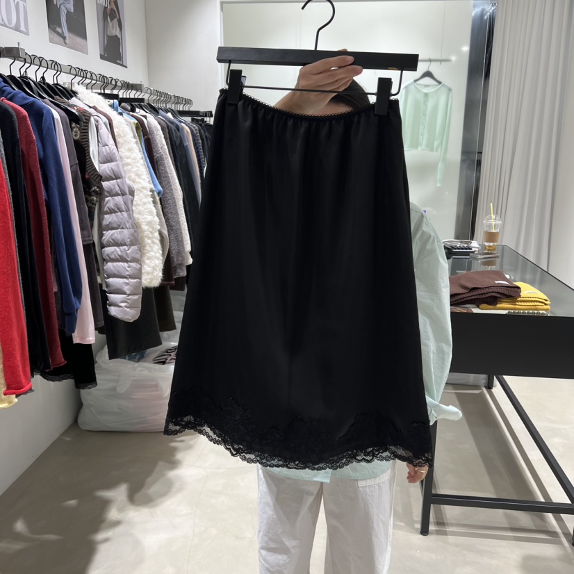 BROT韓國直郵女士新款休閑熱賣職業時尚推薦半身裙中短裙BROT半身裙/中短裙圖色2